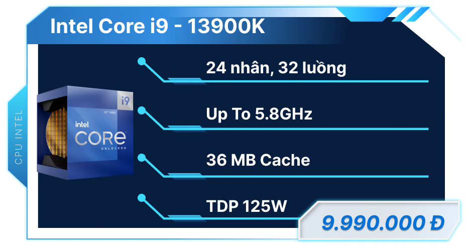 CPU i9 13900k