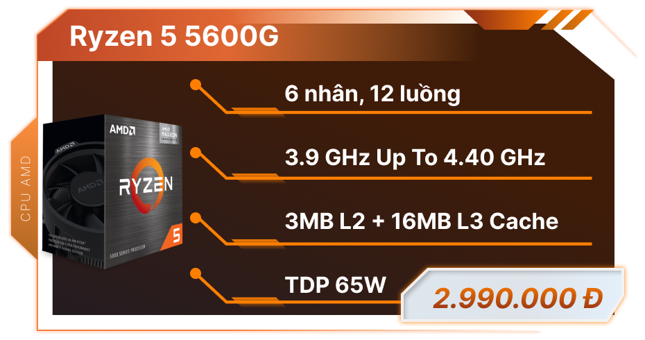 CPU Ryzen 5 5600G